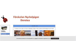 Desktop Screenshot of fsknyckelpigan.blogg.se