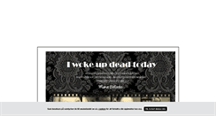 Desktop Screenshot of iwokeupdeadtoday.blogg.se