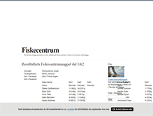 Tablet Screenshot of fiskecentrum.blogg.se