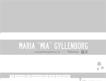 Tablet Screenshot of gyllenborg.blogg.se