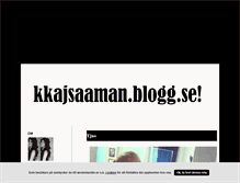 Tablet Screenshot of kkajsaaman.blogg.se
