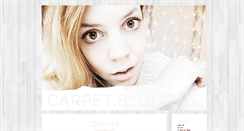Desktop Screenshot of carpet.blogg.se