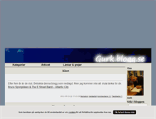 Tablet Screenshot of gurk.blogg.se