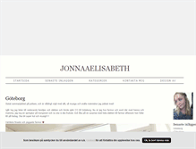 Tablet Screenshot of jonnaaelisabeth.blogg.se