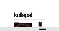 Desktop Screenshot of kollaps.blogg.se