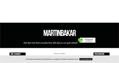 Desktop Screenshot of martinbakar.blogg.se