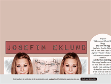 Tablet Screenshot of eeklundjjosefin.blogg.se