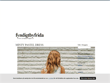 Tablet Screenshot of fyndigtbyfrida.blogg.se