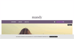 Desktop Screenshot of mandyslife.blogg.se