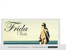 Tablet Screenshot of fridagrundstrom.blogg.se