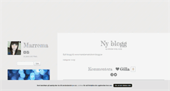 Desktop Screenshot of marrema.blogg.se