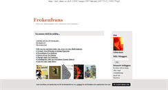 Desktop Screenshot of frokenfrans.blogg.se