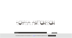 Desktop Screenshot of lovisaantonsson.blogg.se