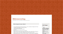 Desktop Screenshot of batrenovering.blogg.se