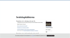Desktop Screenshot of brukskapitalisterna.blogg.se