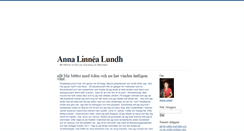 Desktop Screenshot of annalundh.blogg.se