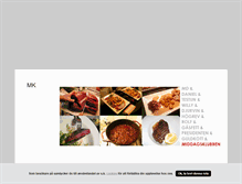 Tablet Screenshot of middagsklubb.blogg.se