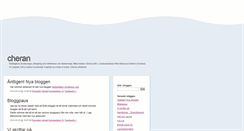 Desktop Screenshot of cheran.blogg.se