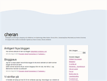 Tablet Screenshot of cheran.blogg.se