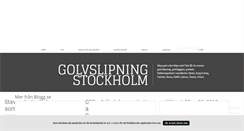 Desktop Screenshot of golvslipning.blogg.se