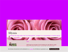 Tablet Screenshot of lillymia.blogg.se