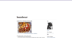 Desktop Screenshot of bozzeboxer.blogg.se