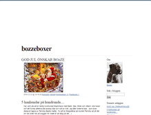 Tablet Screenshot of bozzeboxer.blogg.se