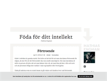 Tablet Screenshot of mathiasengman.blogg.se