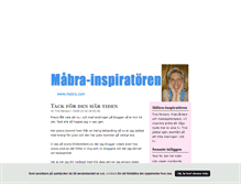 Tablet Screenshot of inspirator.blogg.se