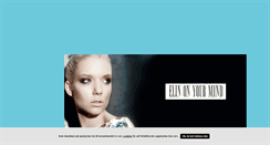 Desktop Screenshot of elinonyourmind.blogg.se