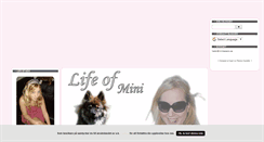 Desktop Screenshot of lifeofmini.blogg.se