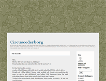 Tablet Screenshot of circuscederborg.blogg.se