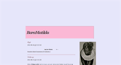 Desktop Screenshot of baramatilda.blogg.se