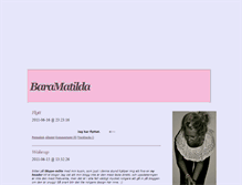 Tablet Screenshot of baramatilda.blogg.se