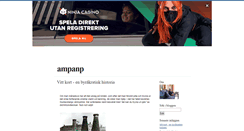 Desktop Screenshot of ampanp.blogg.se
