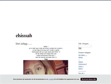 Tablet Screenshot of elsisssah.blogg.se