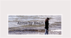 Desktop Screenshot of anniebyheart.blogg.se