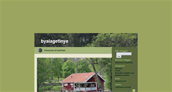Desktop Screenshot of byalagetinye.blogg.se