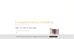 Desktop Screenshot of isuspectowlsinthebog.blogg.se