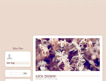 Tablet Screenshot of dina.blogg.se