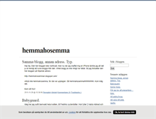 Tablet Screenshot of hemmahosemma.blogg.se