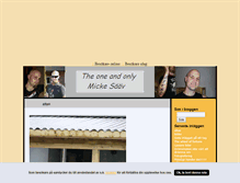 Tablet Screenshot of mickesunderbaraliv.blogg.se