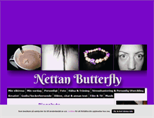 Tablet Screenshot of nettanbutterfly.blogg.se