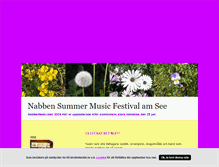 Tablet Screenshot of nabben.blogg.se
