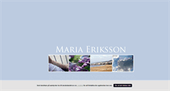 Desktop Screenshot of erikssonmaria.blogg.se