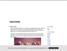 Tablet Screenshot of oneroom.blogg.se