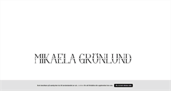Desktop Screenshot of mikaelagronlund.blogg.se