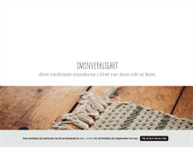 Tablet Screenshot of iminverklighet.blogg.se