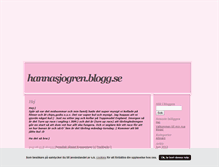 Tablet Screenshot of hannasjogren.blogg.se