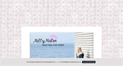 Desktop Screenshot of millymalin.blogg.se